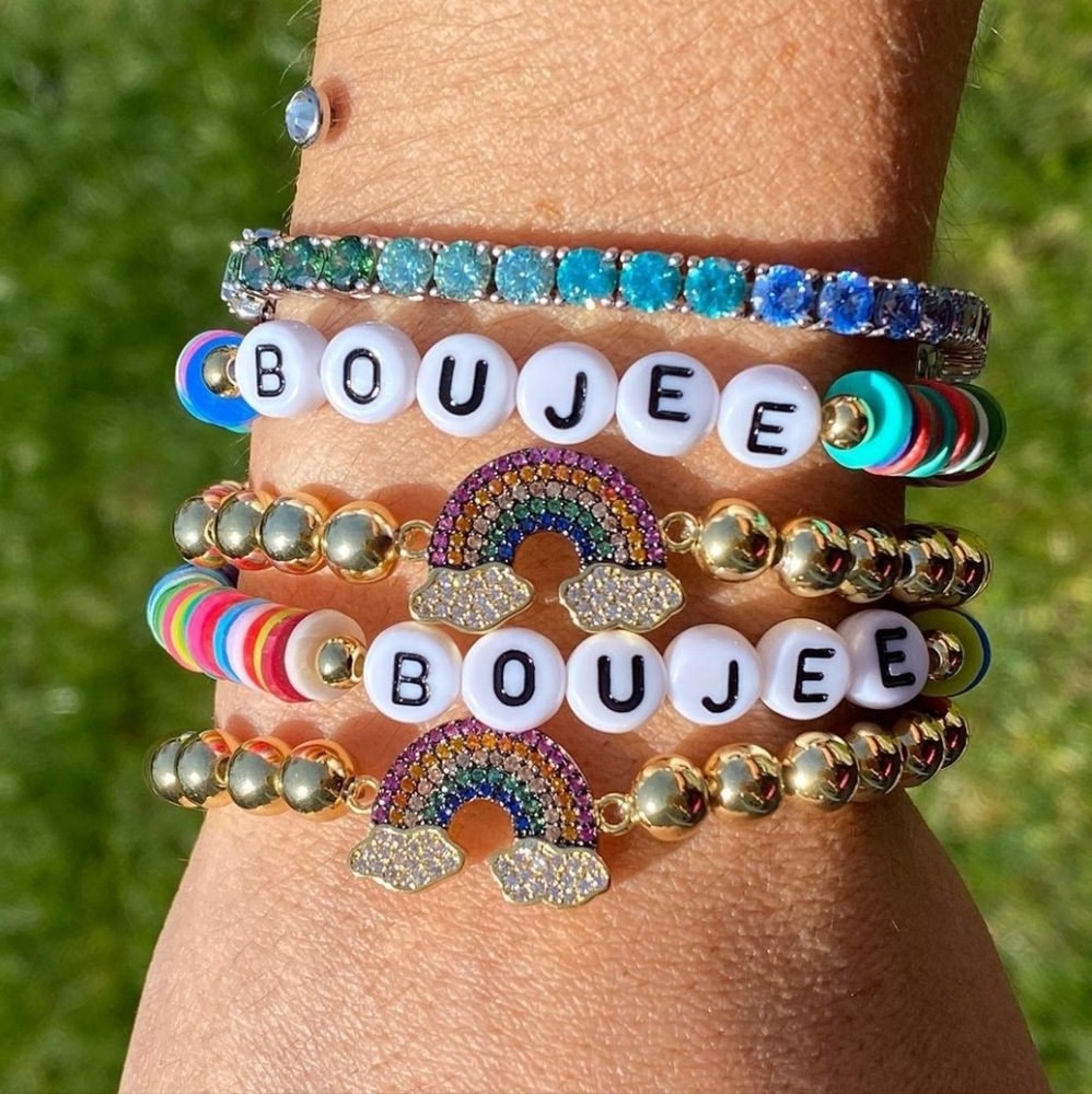 Boujee Beaded Bracelet